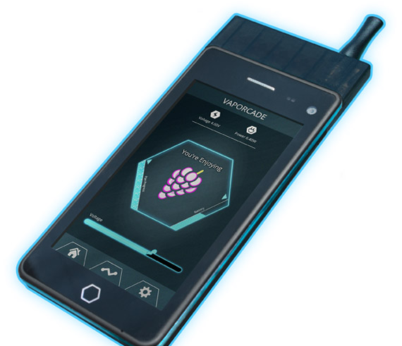 Κινητό και ηλεκτρονικό τσιγάρο μαζ