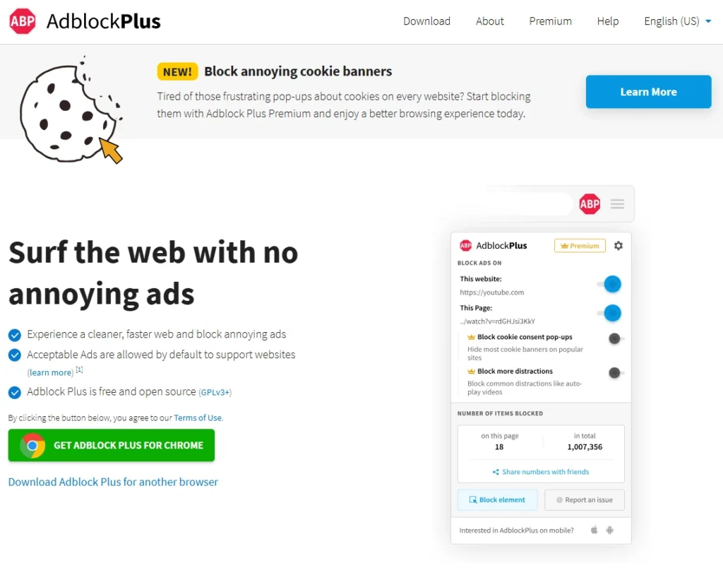 AdblockPlus πως να αποκλείσω διαφημίσεις από το YouTube