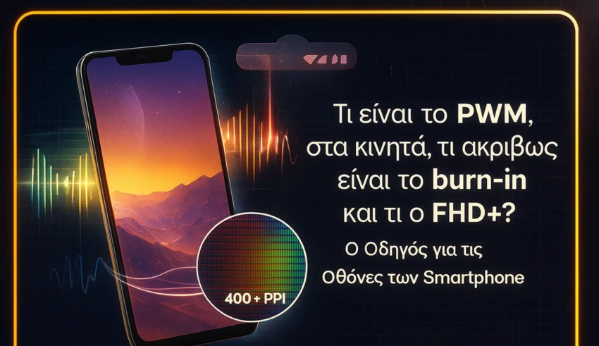 Τι είναι το PWM στα κινητά, τι ακριβώς είναι το burn-in και τι το FHD+, πόσα PPI πρέπει να έχει η οθόνη του κινητού μου;