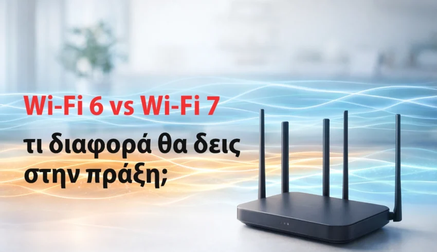 Wi-Fi 6 vs Wi-Fi 7: τι διαφορά θα δεις στην πράξη;