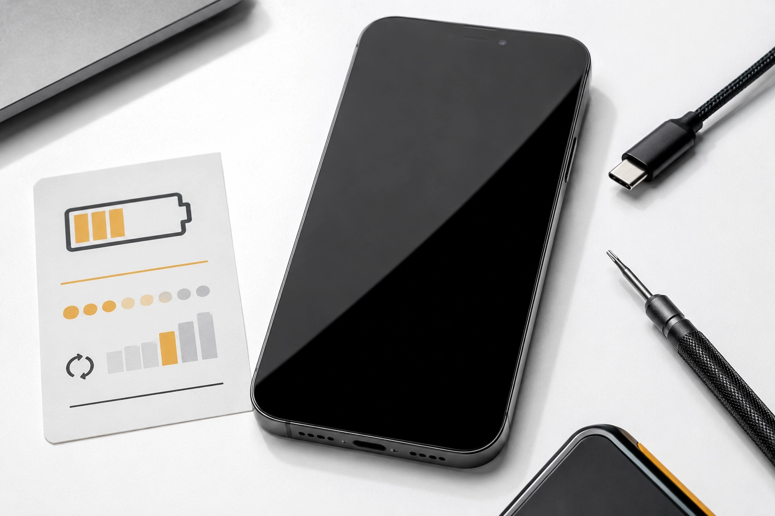 Μπαταρία και διάρκεια ζωής smartphone με σύγχρονο κινητό και τεχνολογικά στοιχεία επισκευής