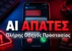 AI απάτες στο κινητό: Τα νέα ψεύτικα μηνύματα, οι deepfake κλήσεις και πώς να προστατευτείς